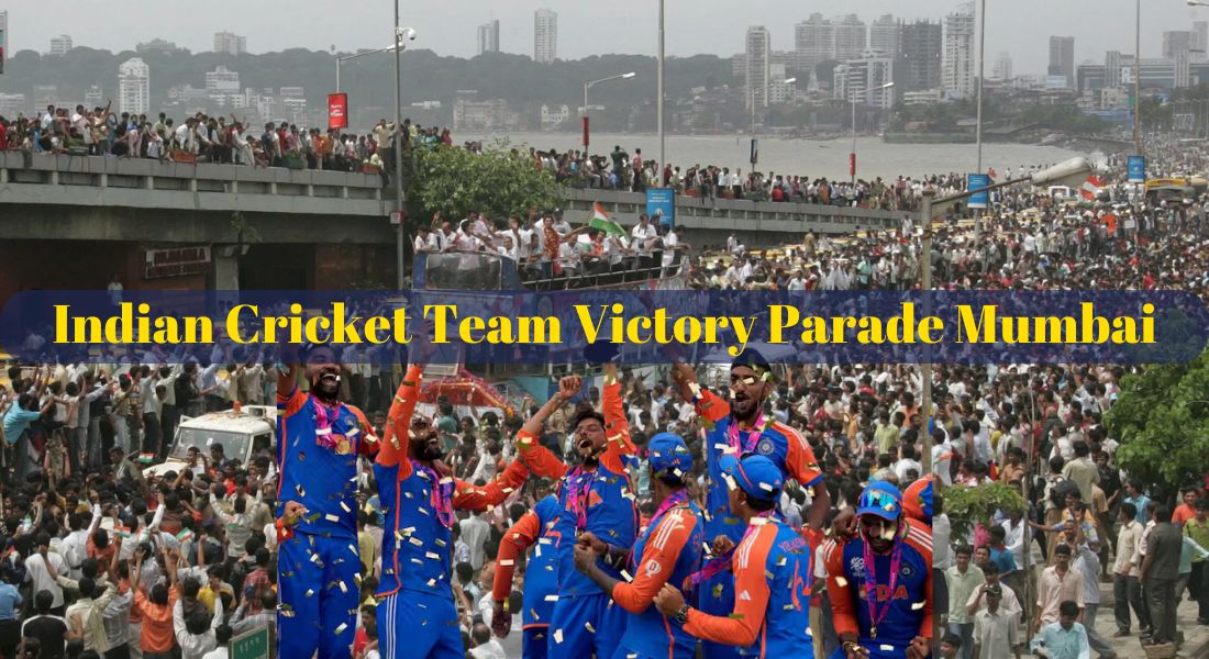 Indian Cricket Team Victory Parade Mumbai