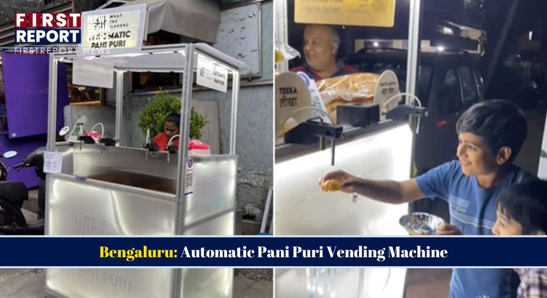 Bengaluru automatic pani puri machine