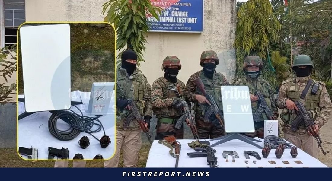 Elon Musk’s Starlink Device Seized from Meitei Insurgent Group in Manipur