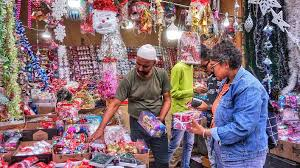 Christmas Shopping in India