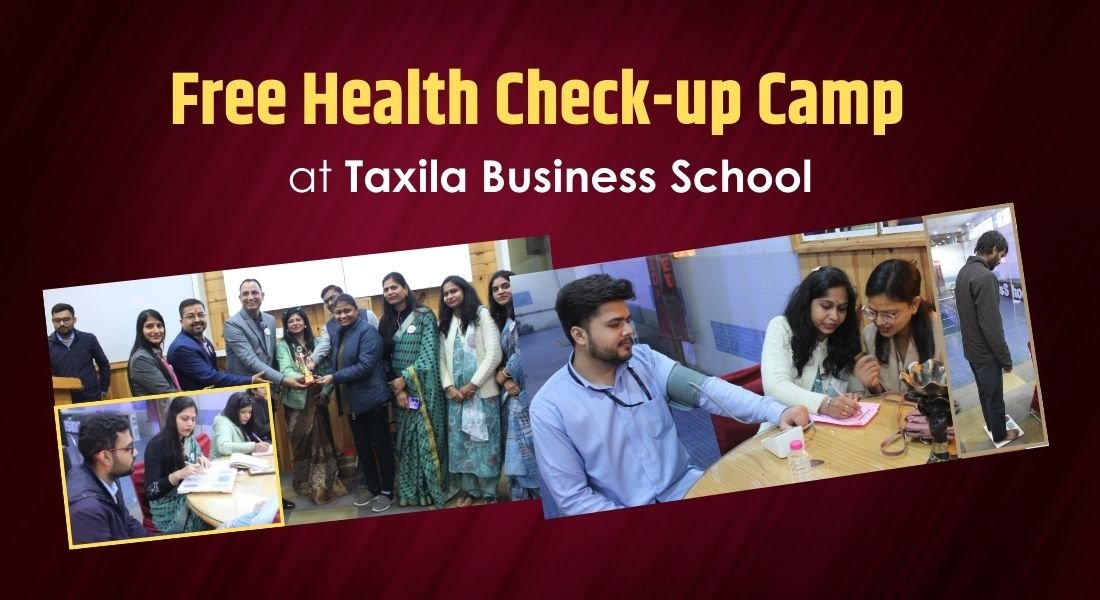 Free Health Check-up Camp at Taxila Business School