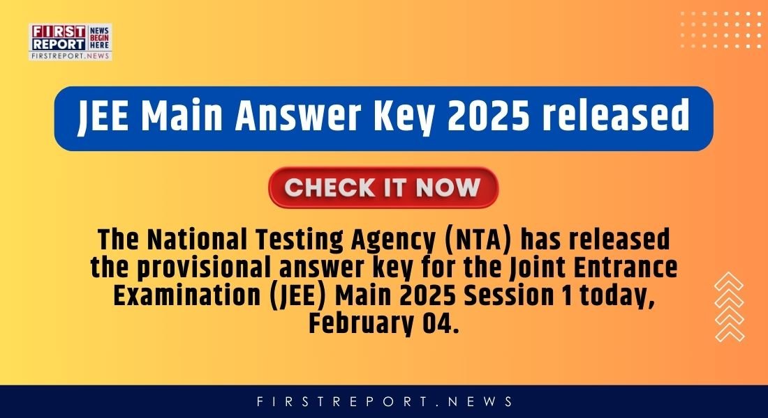 JEE Main 2025 Answer Key