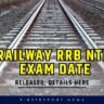 RRB NTPC Exam 2025