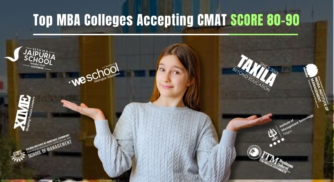 Top MBA Colleges in India Accepting CMAT Score 80-90 Percentile