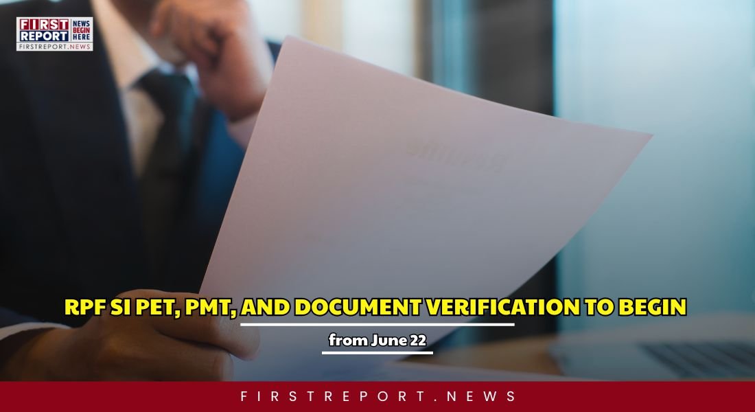 RPF SI PET PMT Document Verification
