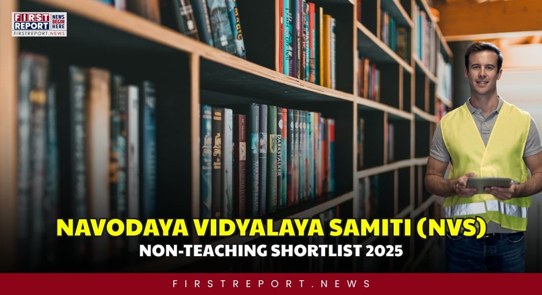 NVS Non-Teaching Shortlist 2025
