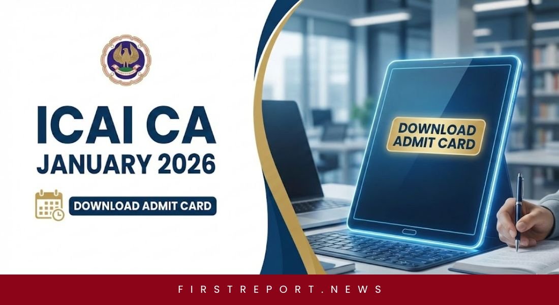 ICAI CA January 2026 Admit Card