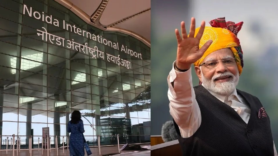 Noida International Airport inauguration by PM Narendra Modi at Jewar Airport
