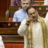 OBC reservation debate in Rajya Sabha with BJP MP speaking amid opposition protest