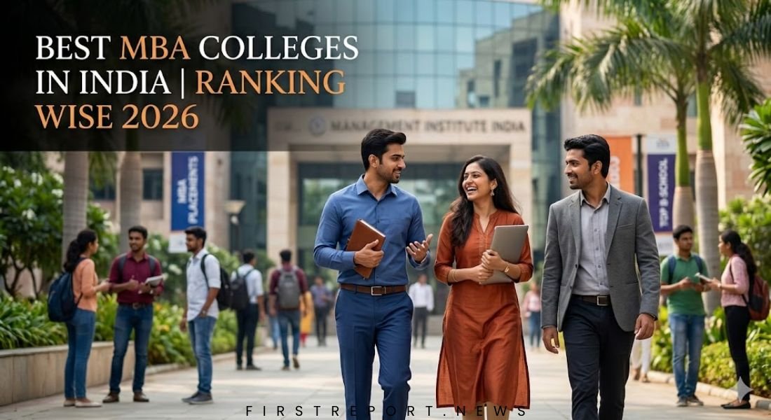 Best MBA colleges in India ranking wise 2026