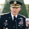 US Army Chief General Randy George speaking in uniform after being asked to retire by Defense Secretary Pete Hegseth