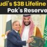 Saudi Arabia provides $3 billion financial support to Pakistan to repay UAE loan