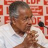 Former Kerala CM Pinarayi Vijayan speaks during a CPI(M) event amid the ongoing ED probe in the CMRL case.