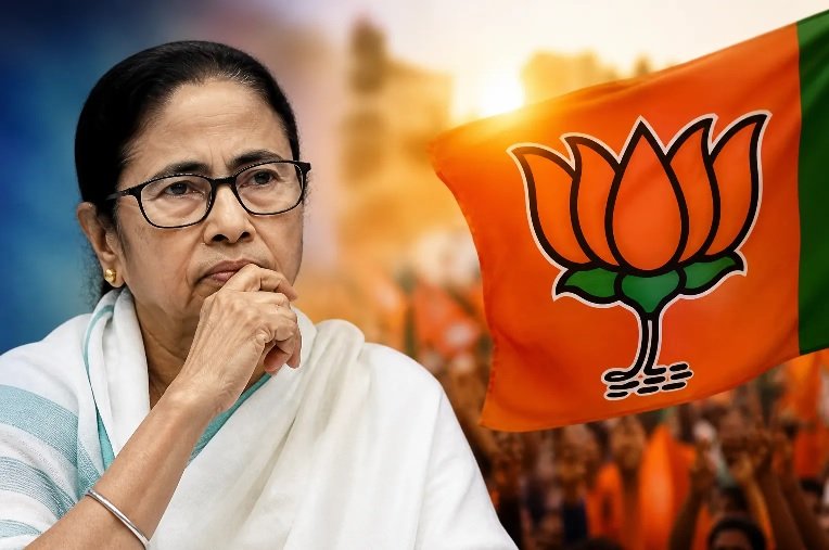 West Bengal election results 2026 Mamata Banerjee BJP counting trends