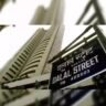 Dalal Street sign outside the Bombay Stock Exchange building in Mumbai amid market selloff fears