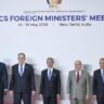 India Russian oil sanctions at BRICS meeting in New Delhi