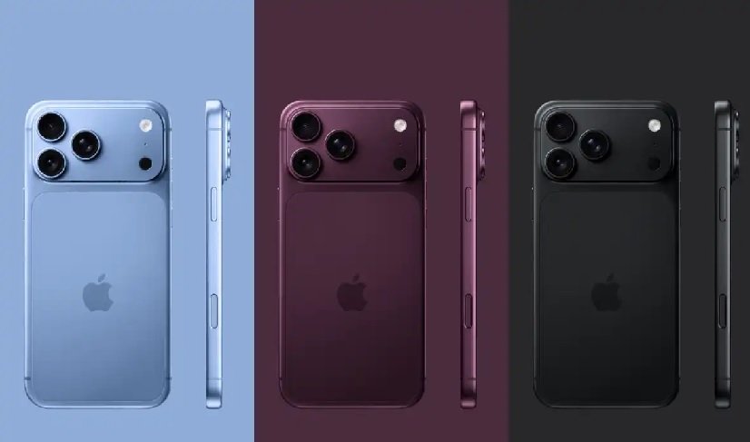 Concept render of Apple iPhone 18 Pro models in multiple color variants with redesigned triple-camera setup.