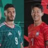 Mexico and South Korea players ahead of their FIFA World Cup 2026 Group A match