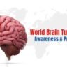 World Brain Tumour Day awareness graphic highlighting advances in brain tumor treatment and survival