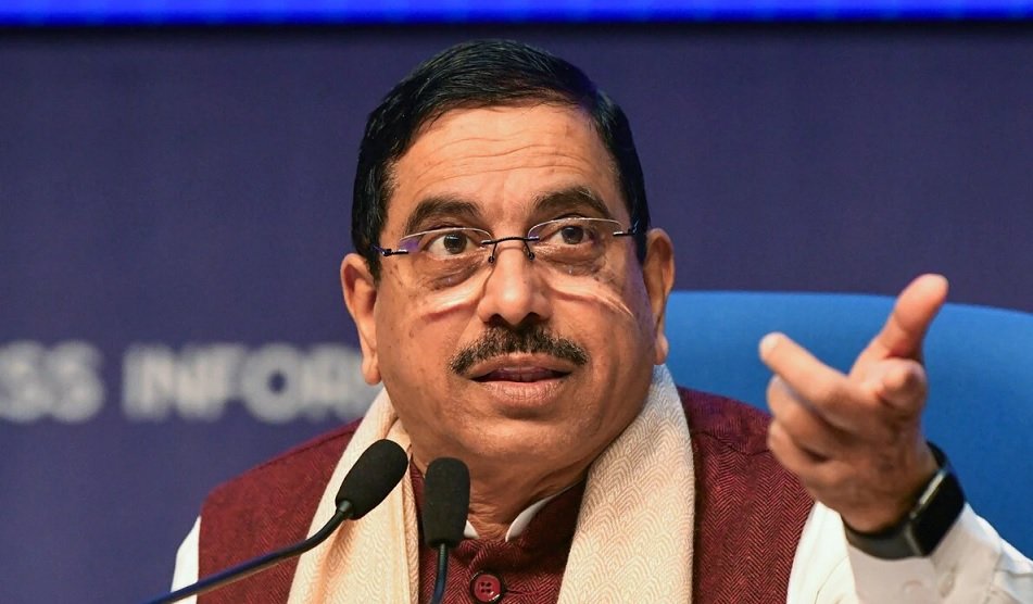 Prahlad Joshi appointed as India's new Union Education Minister after Dharmendra Pradhan's resignation over the NEET 2026 controversy.