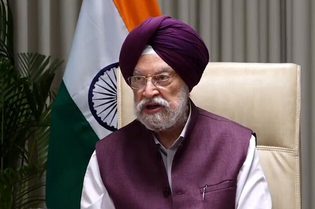Union Petroleum Minister Hardeep Singh Puri speaks on India's ethanol blending programme and defends E20 fuel policy in New Delhi.