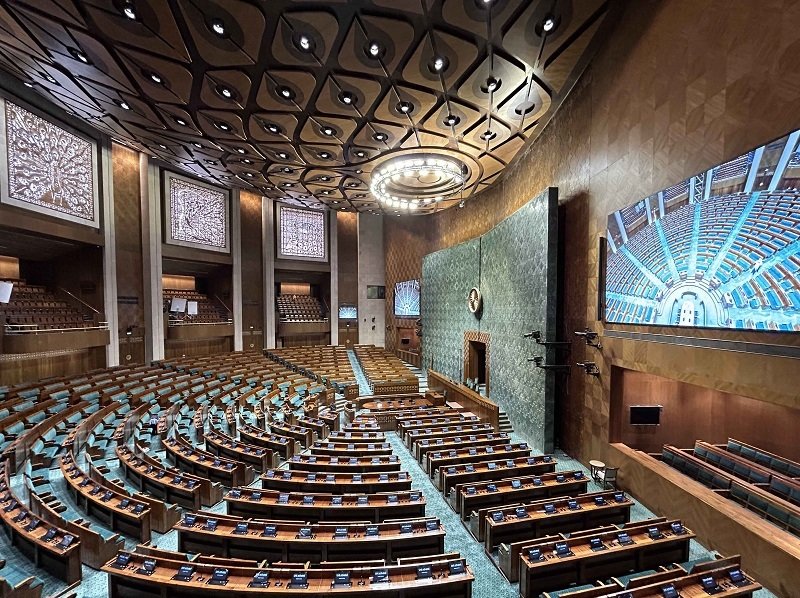 Lok Sabha chamber during passage of Supreme Court judges amendment Bill increasing Supreme Court strength to 38