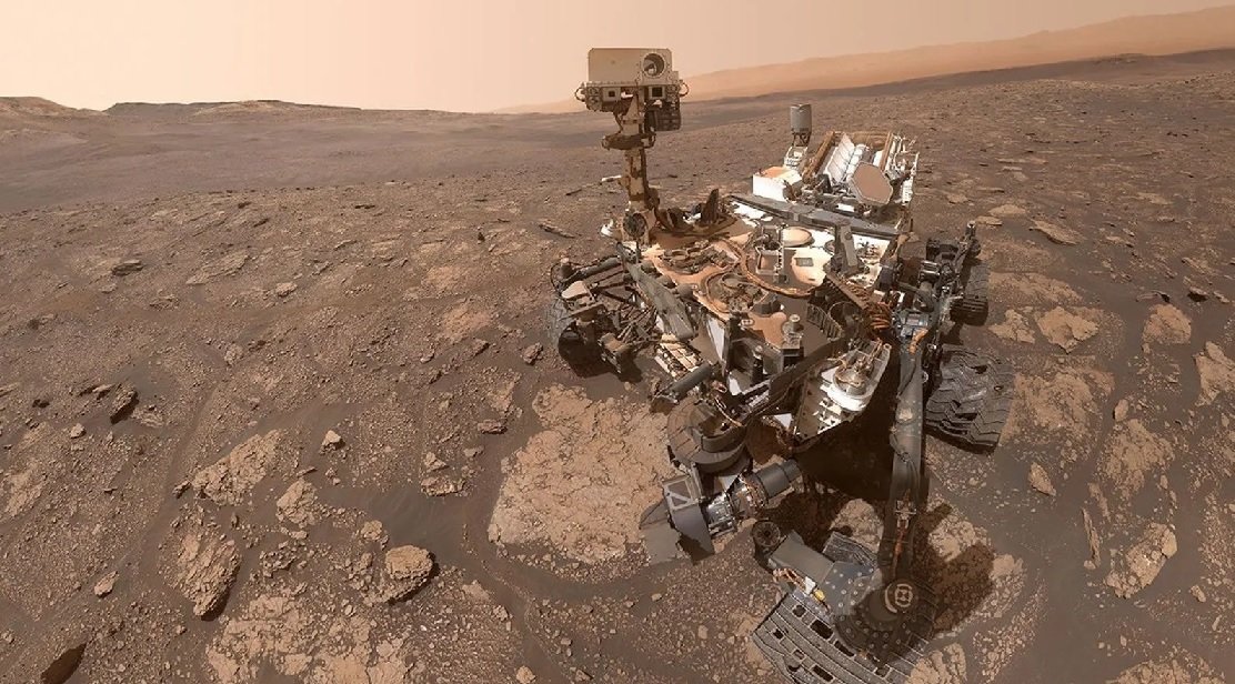 NASA Curiosity Rover on Mars