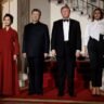 Xi Jinping and Donald Trump during their three-day Washington summit
