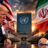 Donald Trump and Iranian Foreign Minister Abbas Araghchi