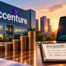 Accenture office building representing the company's stock and dividend outlook