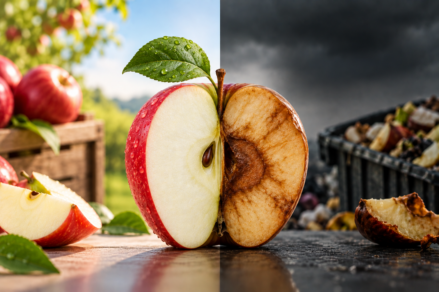 Genetically modified apple