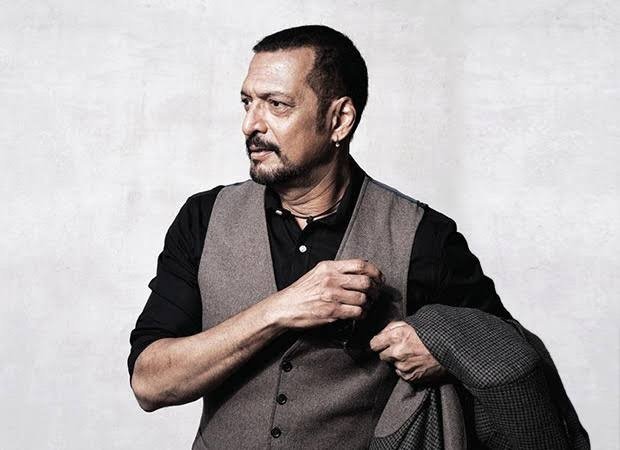 Nana Patekar seated during an interview