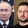 Vladimir Putin and Volodymyr Zelenskyy face each other amid debate over a ceasefire and Ukraine’s presidential elections.